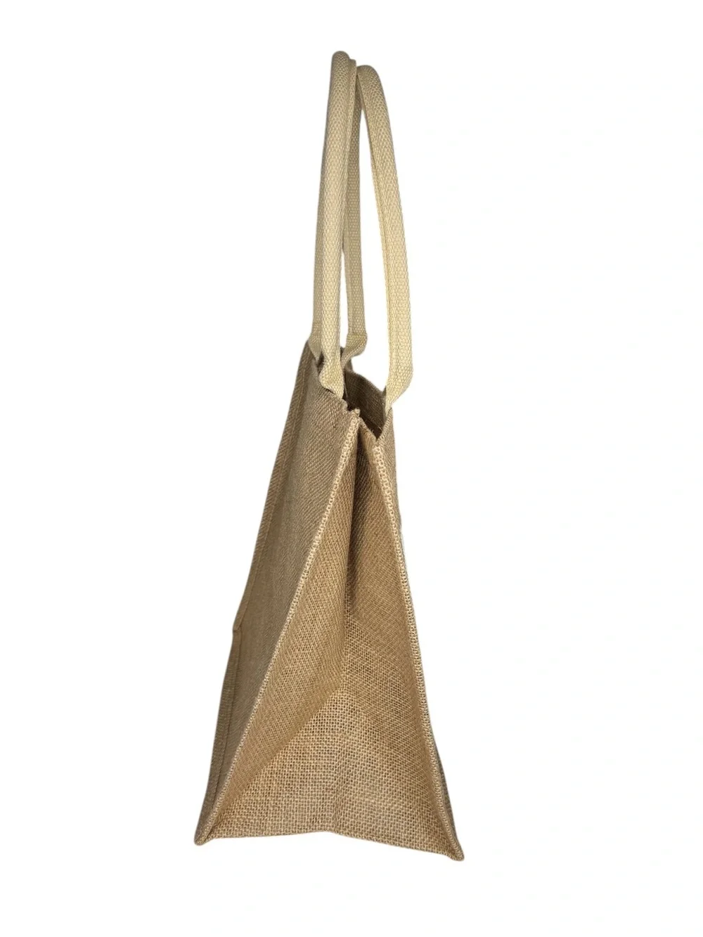 4/$40 Coconut Creek Hometown Market Jute Tote - Natural & Cream